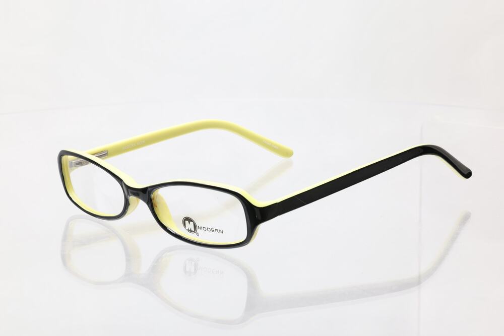 Modern Wow Black/Lime 49-16-135mm Eyeglass FRAMES ONLY - NEW/WITHOUT TAGS